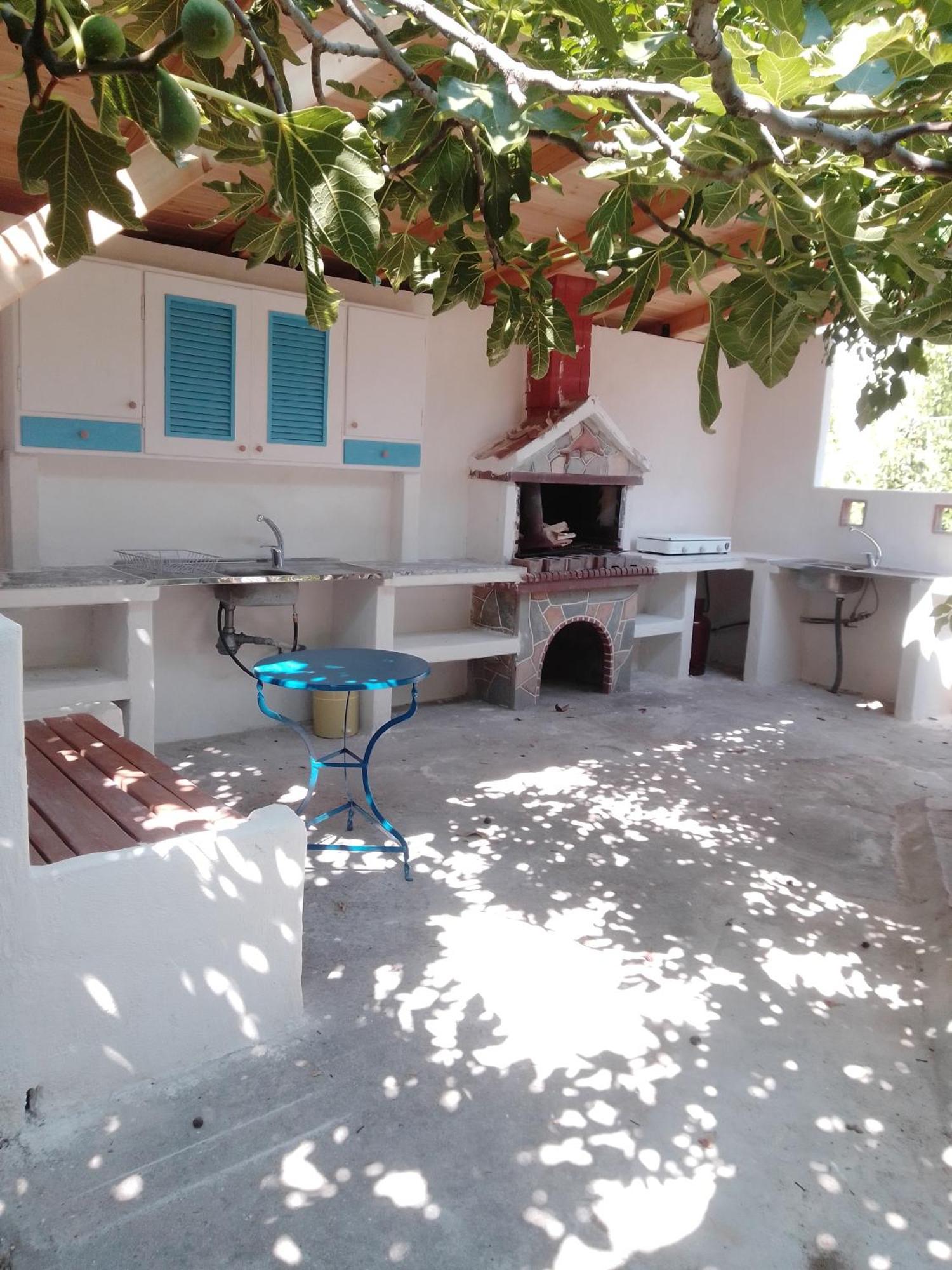 Villa Iris Nea Vrasna Bagian luar foto