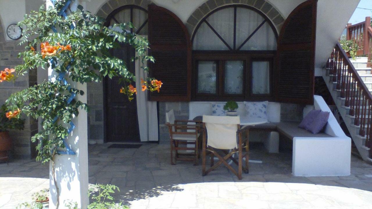 Villa Iris Nea Vrasna Bagian luar foto