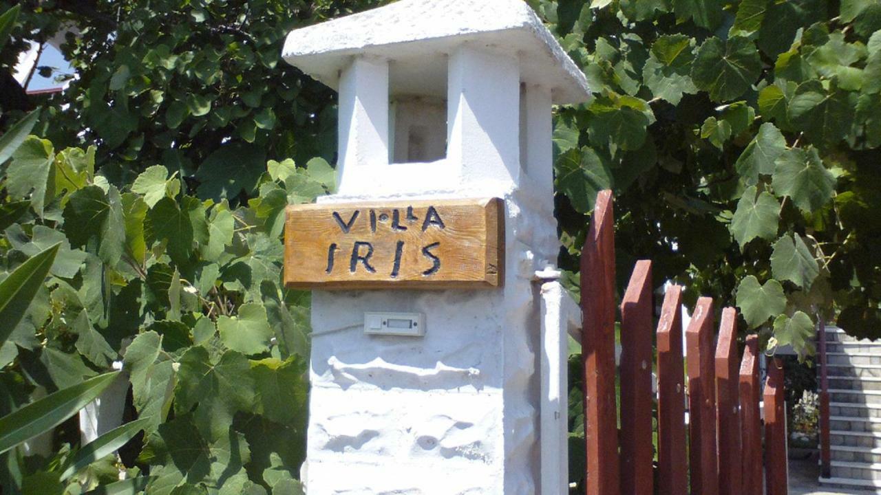 Villa Iris Nea Vrasna Bagian luar foto